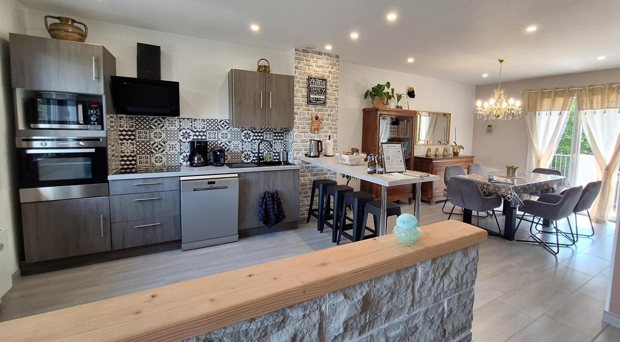 Agreable Maison Avec Jardin A 茹万维勒 外观 照片